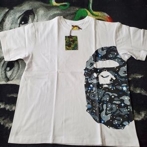 Bape space camo bape head t-shirt